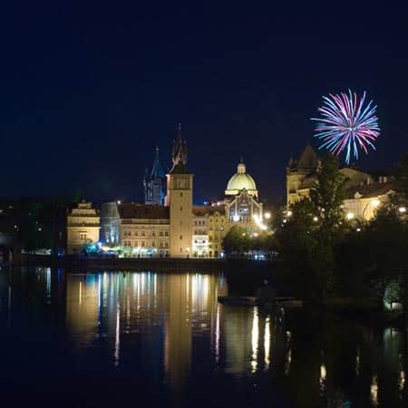 Night in Czech Republic