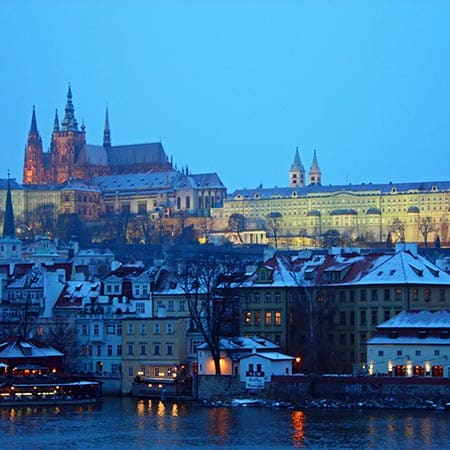 city view in Czech Republic