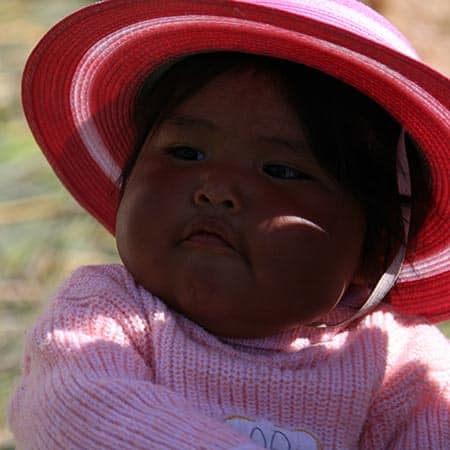 Baby in Peru