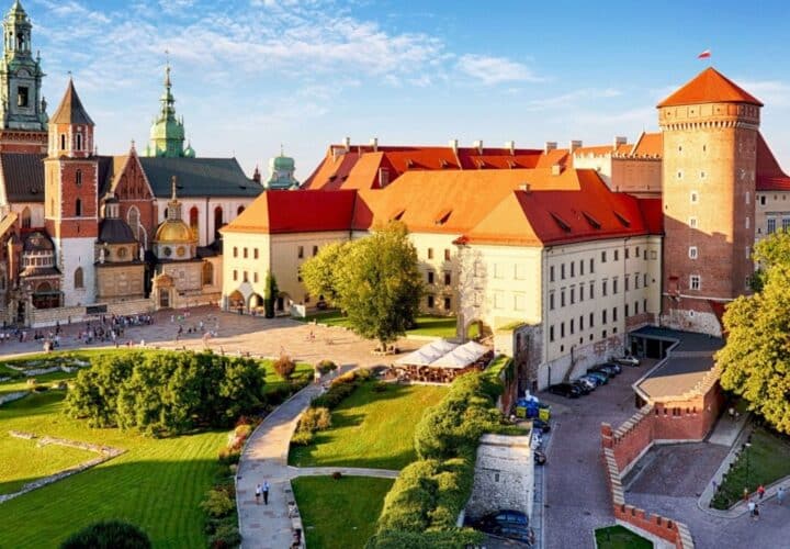 Krakow City view