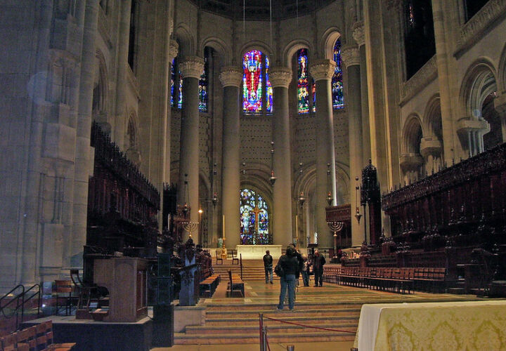Inside the Cathedral Church