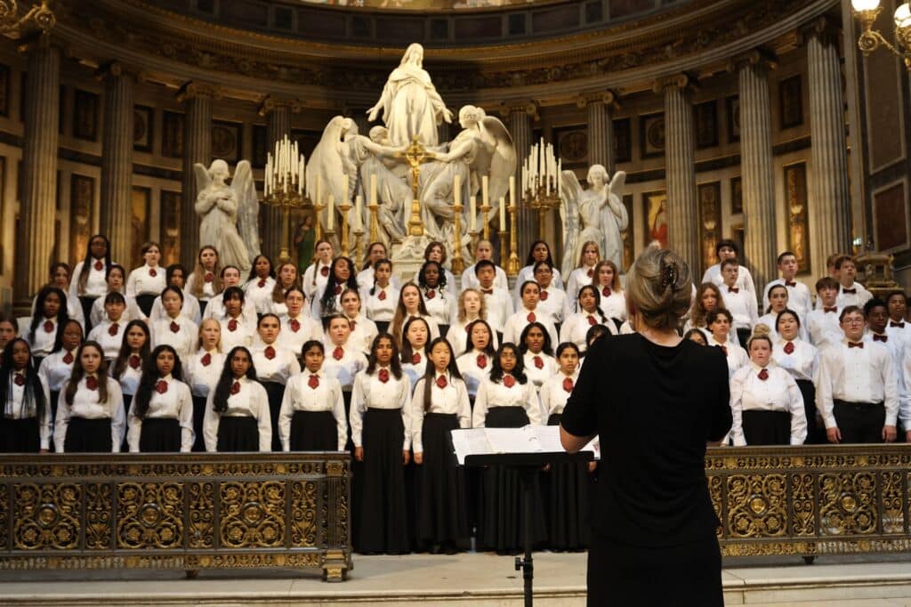 Concert at La Madeleine in Paris