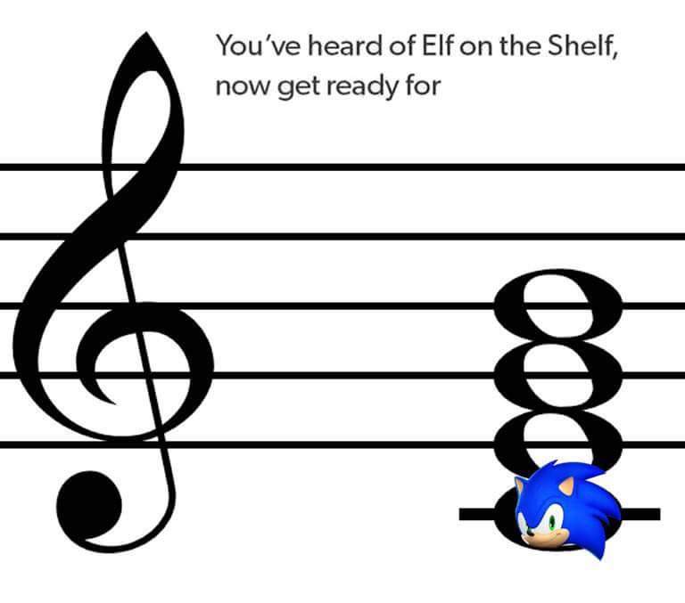 Elf on the Shelf music meme number 13