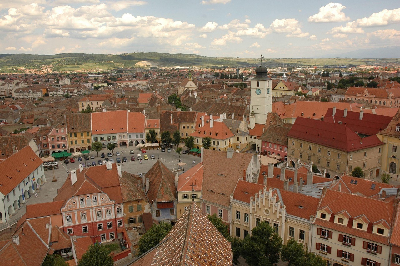 Sibiu in Transylvania, Romania